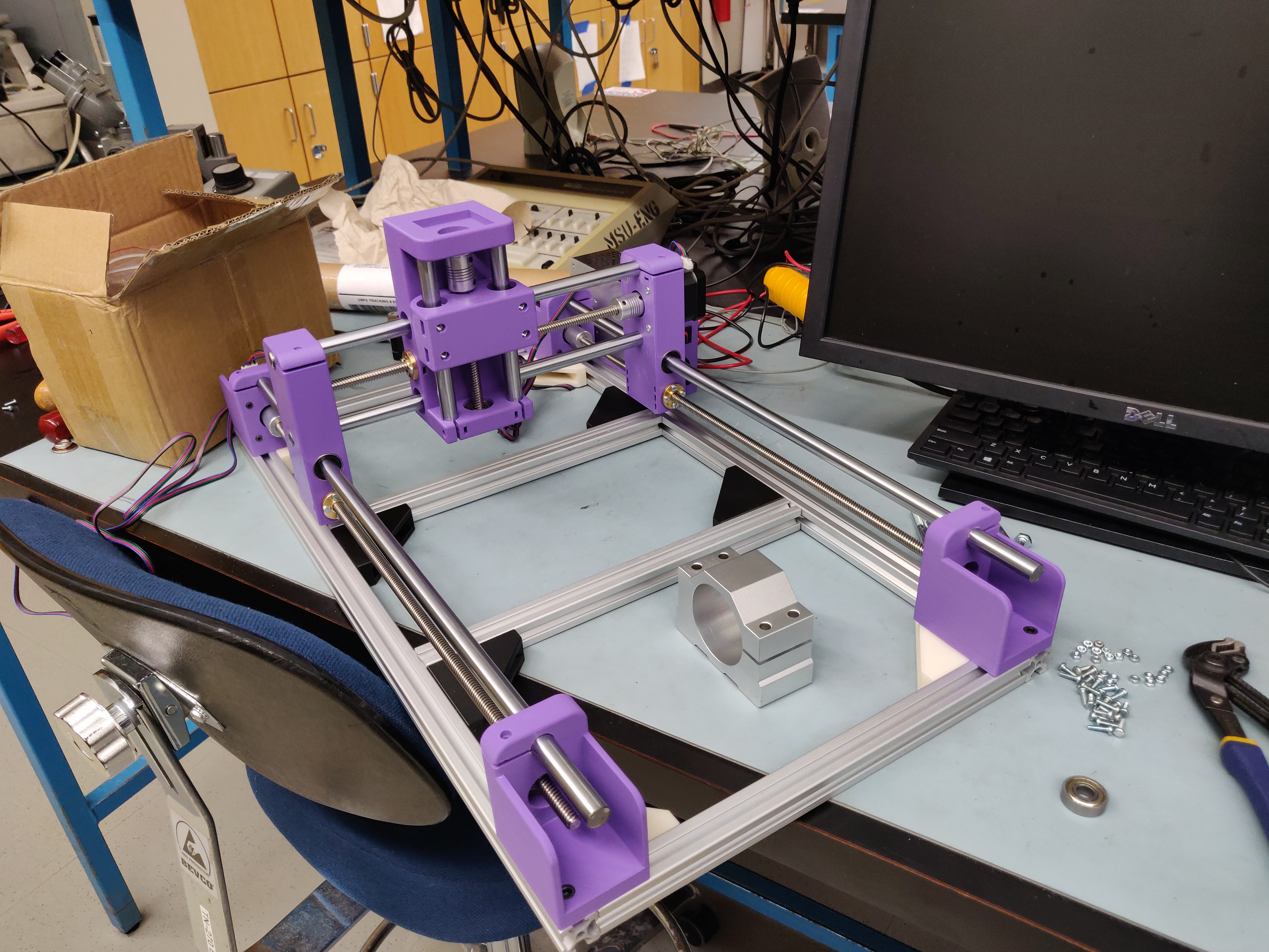 mostly finished machine