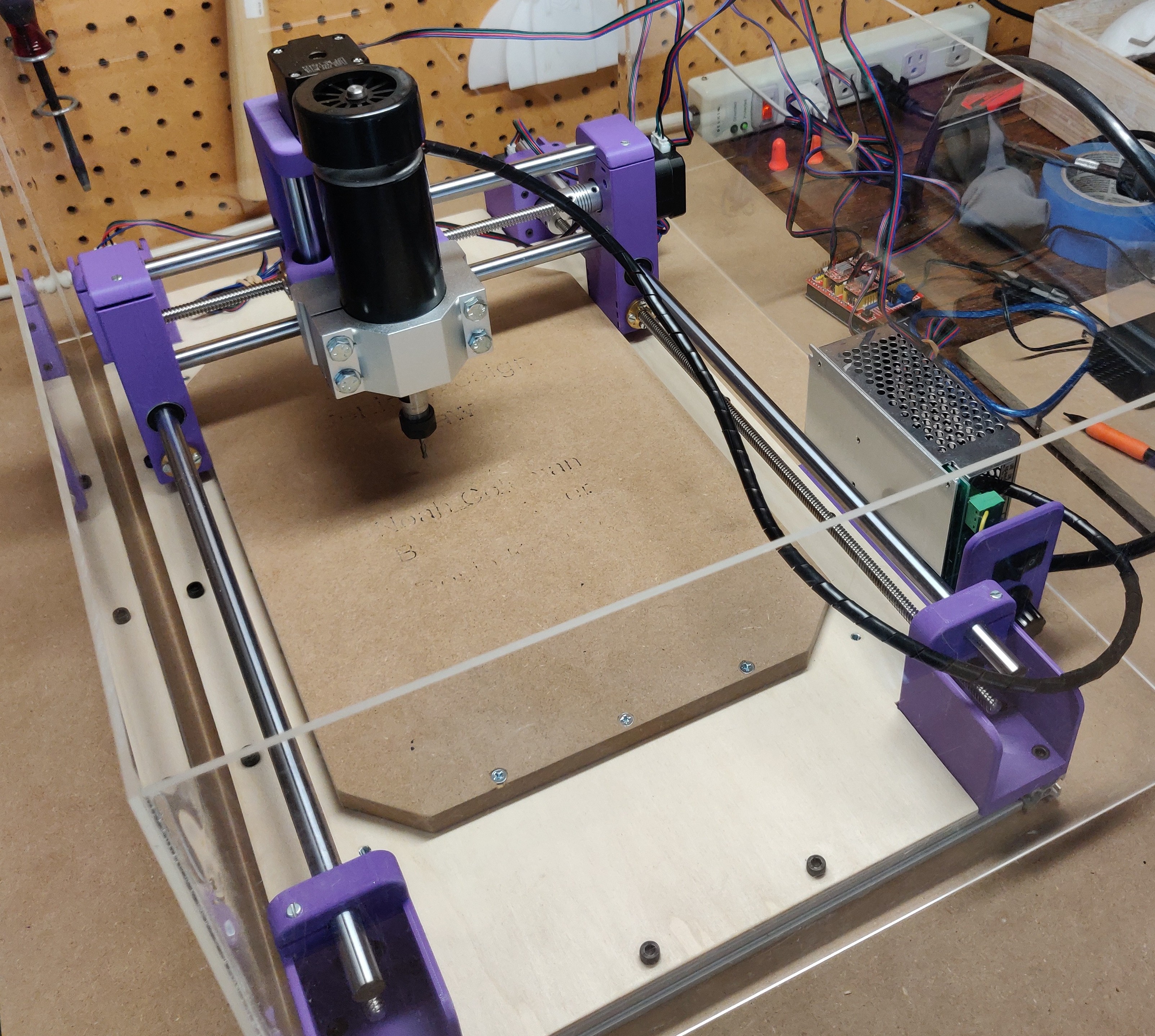 fully-assembled machine